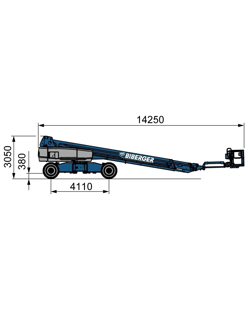 SX 105 XC Mieten - BIBERGER