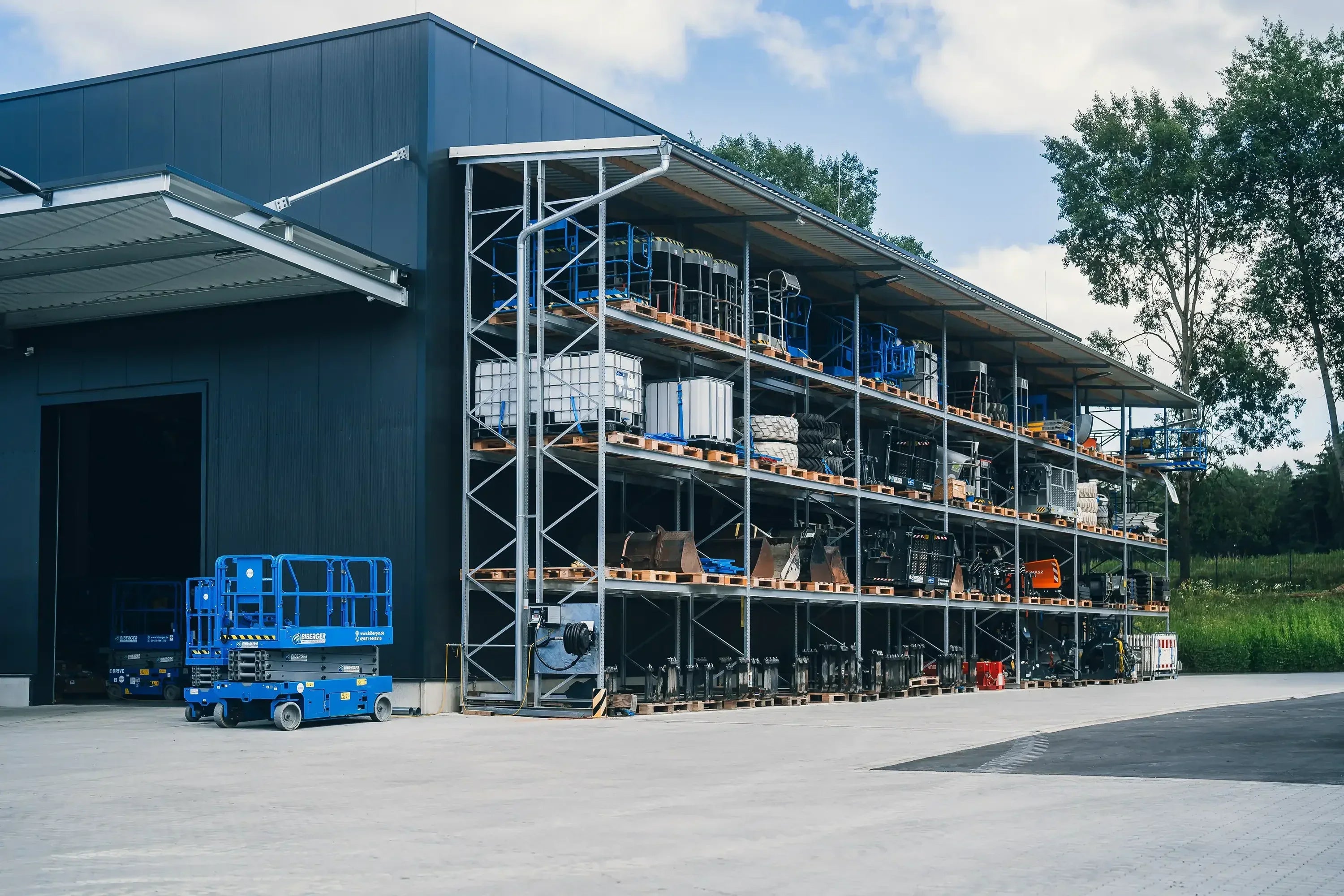 Lagerregale & Stapler: Belastungsgrenzen im Lager - BIBERGER