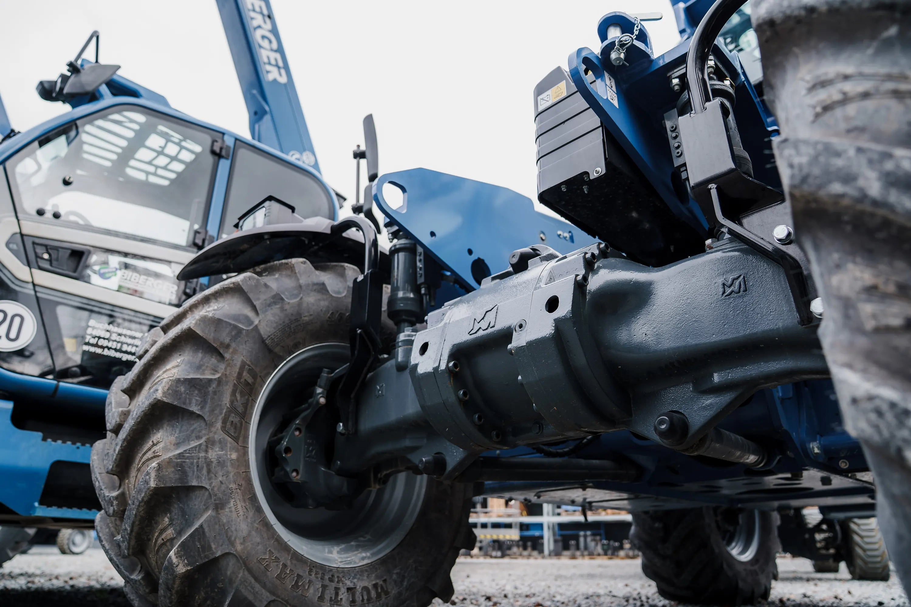 Pendelachse eines Teleskopstaplers