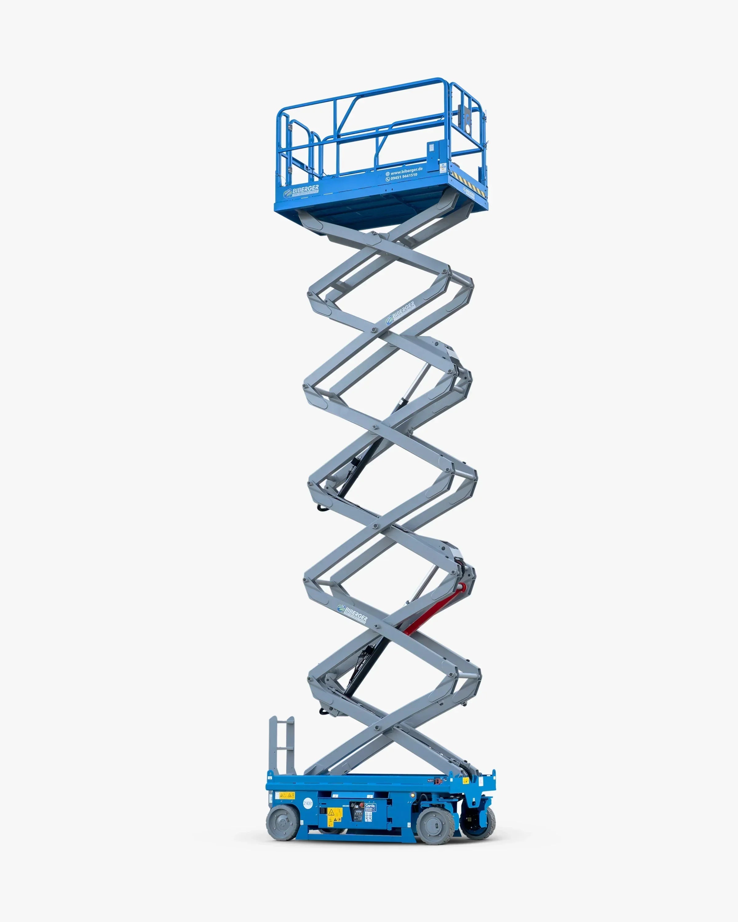 Genie work platforms: Prices. Availability. Service. – BIBERGER