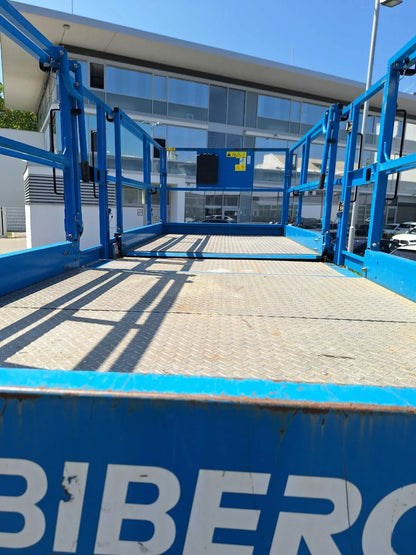 GS 4390 RT 14m, 15m, Gelände, kaufen, Megadeck, Scherenbühne - BIBERGER