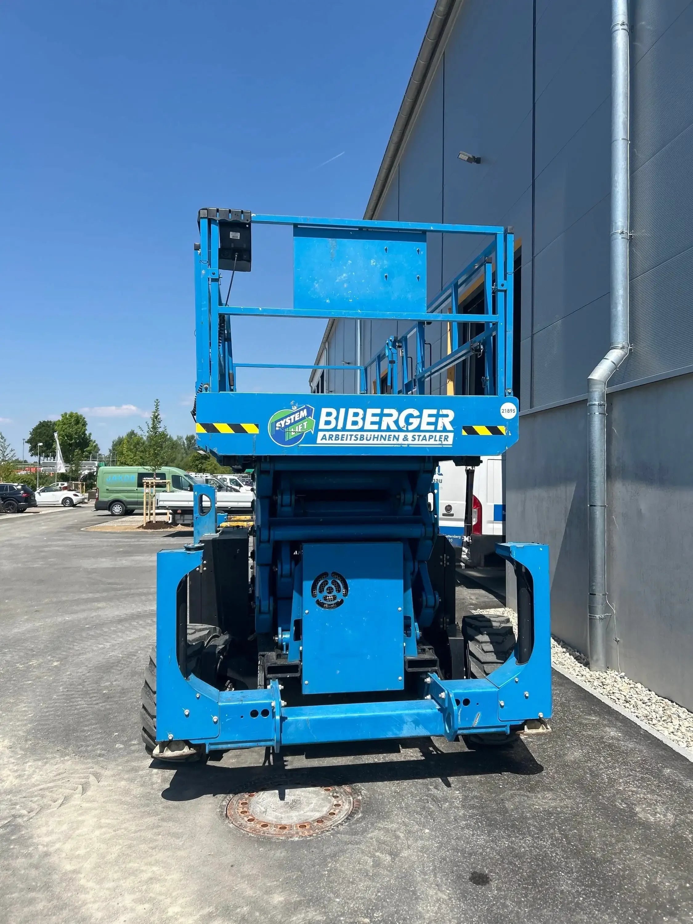 GS 5390 RT 18m, Gelände, kaufen, Megadeck, Scherenbühne, Schwerlast - BIBERGER