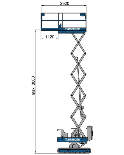 Almac BIBI 1090-BL EVO Mieten - BIBERGER