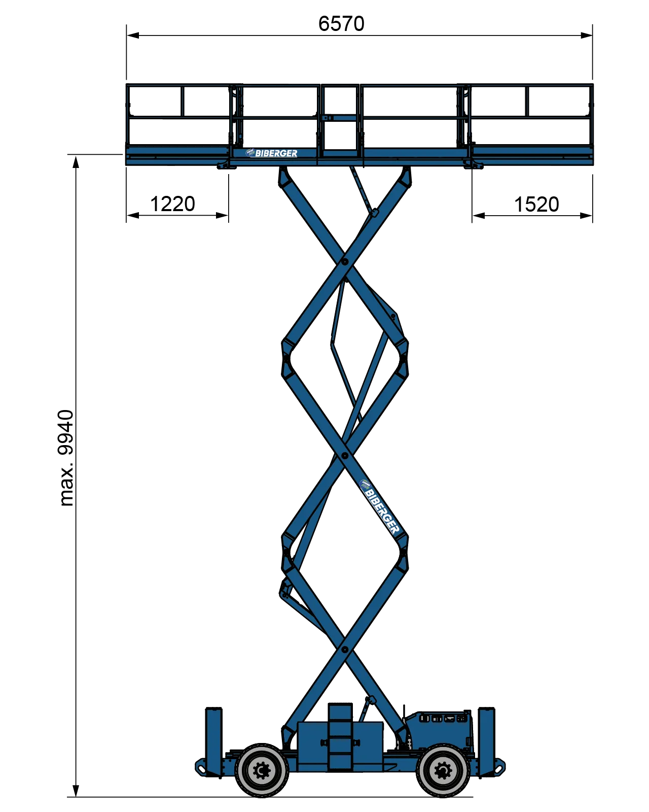 SB 120m-D Mieten - BIBERGER