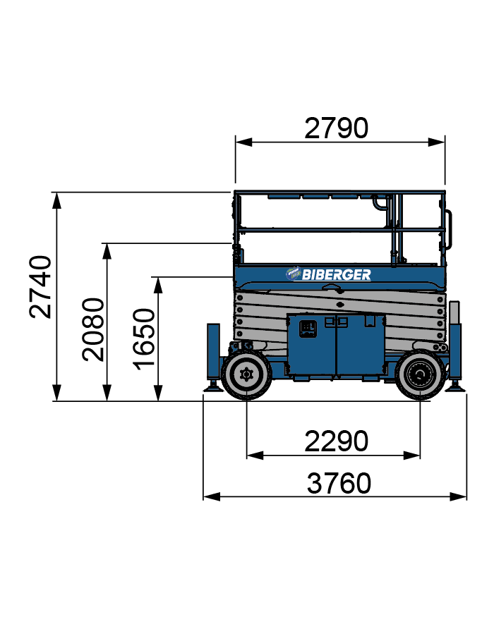 GS 4069 BE Mieten - BIBERGER