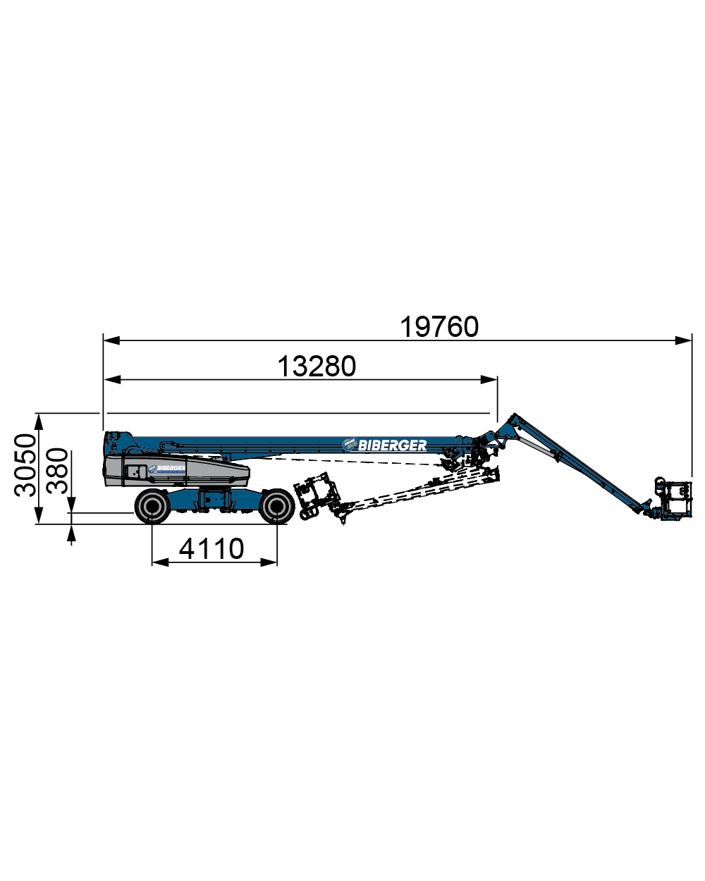 SX 135 XC Mieten - BIBERGER