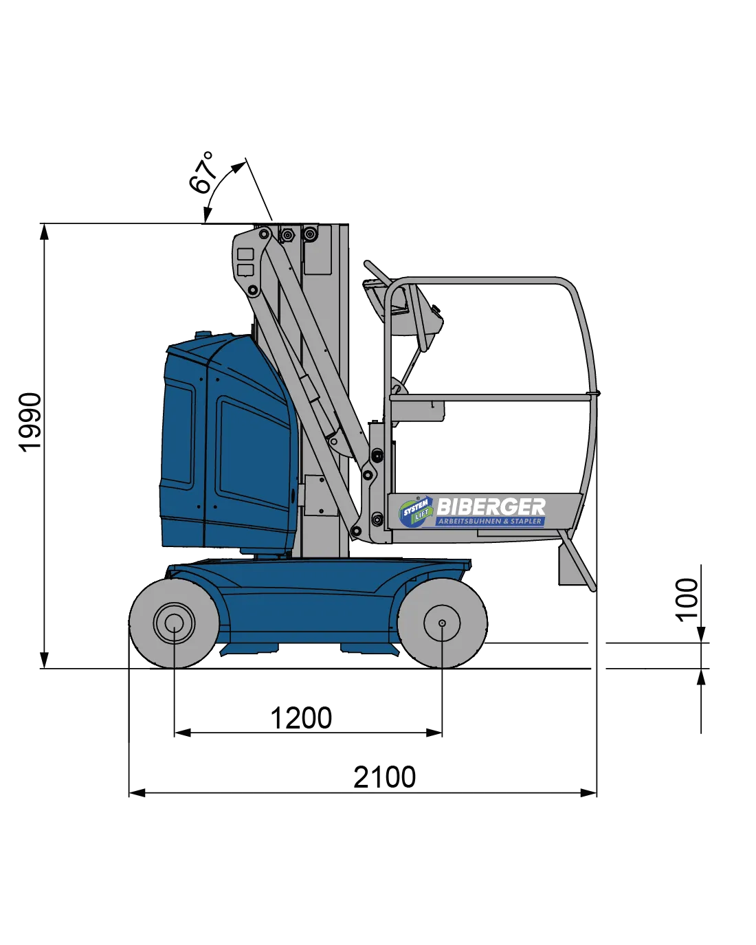 MB 80-E Mieten - BIBERGER