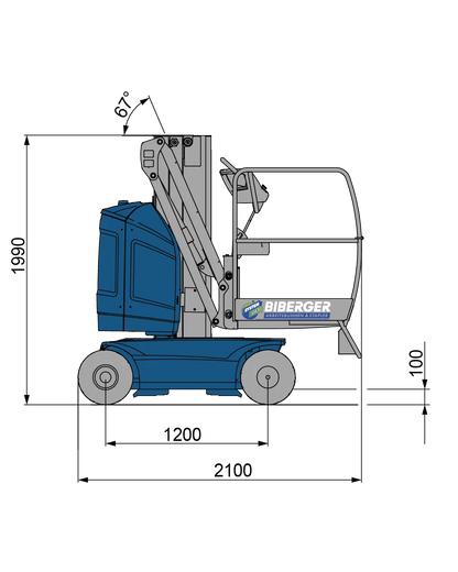 MB 80-E Mieten - BIBERGER