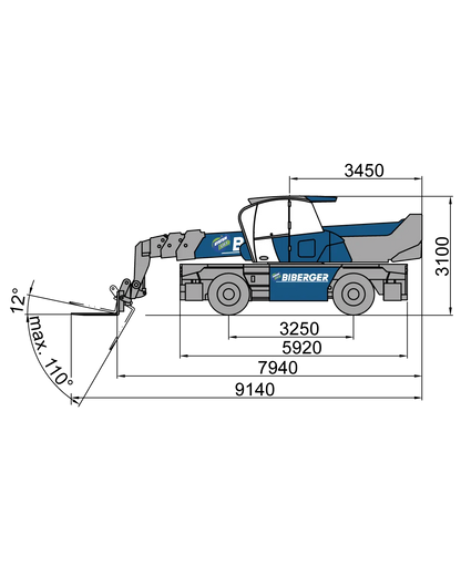 MRT 3060 Mieten - BIBERGER