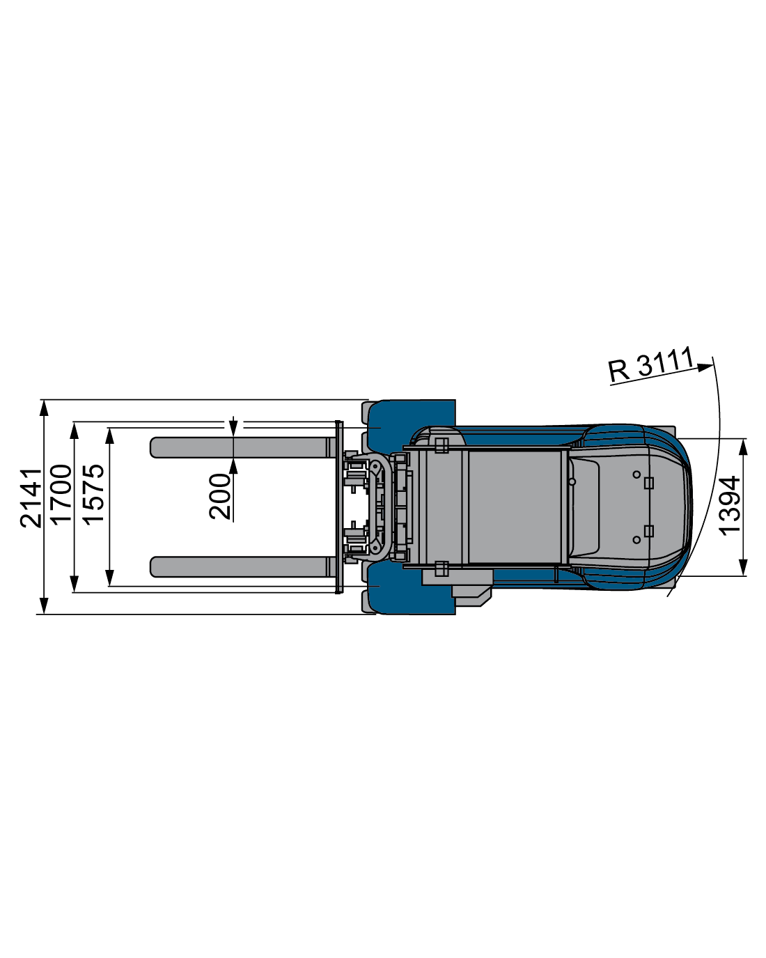 Biberger-Stapler-Mass-Toyota-Traigo-80-9FBH80T-FSW-5000-DS - BIBERGER