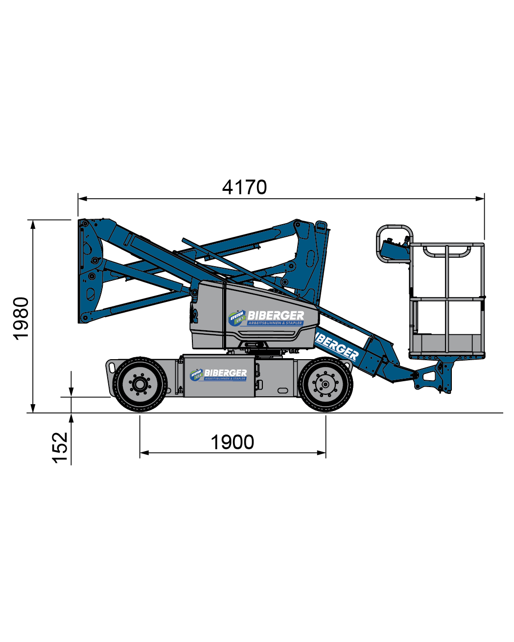 GTB 120q-E Mieten - BIBERGER