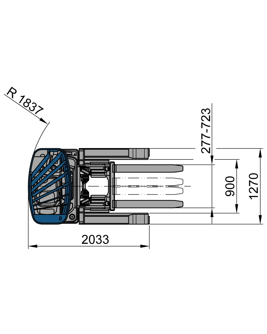 SMST 250-E elektrostapler, Mieten - BIBERGER