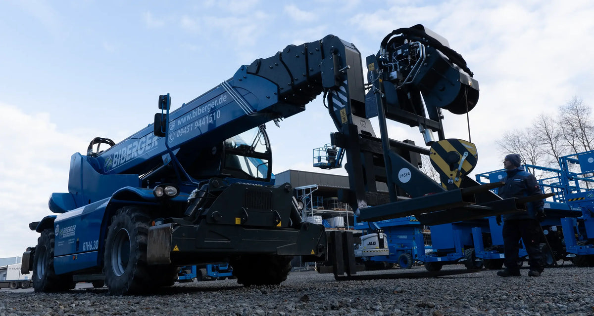 Telehandler Work Platform Rental Rent forklifts & work platforms in Italy – BIBERGER